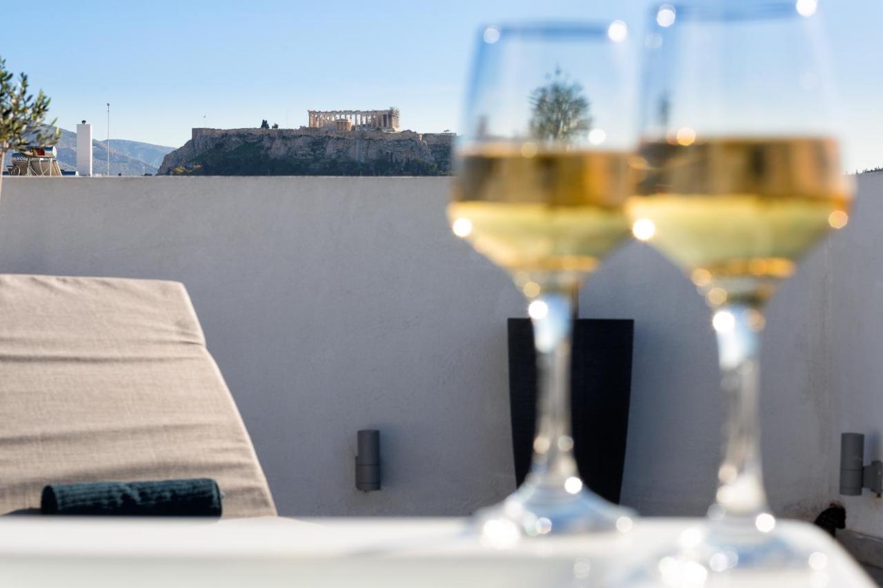 Private Jacuzzi & Acropolis View - The Loft Athena Bagian luar foto