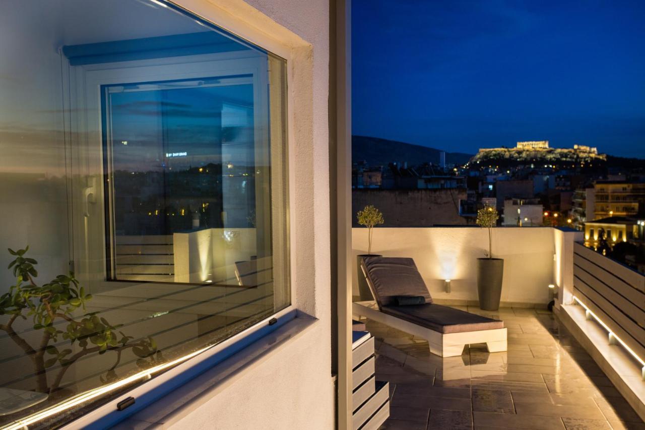 Private Jacuzzi & Acropolis View - The Loft Athena Bagian luar foto