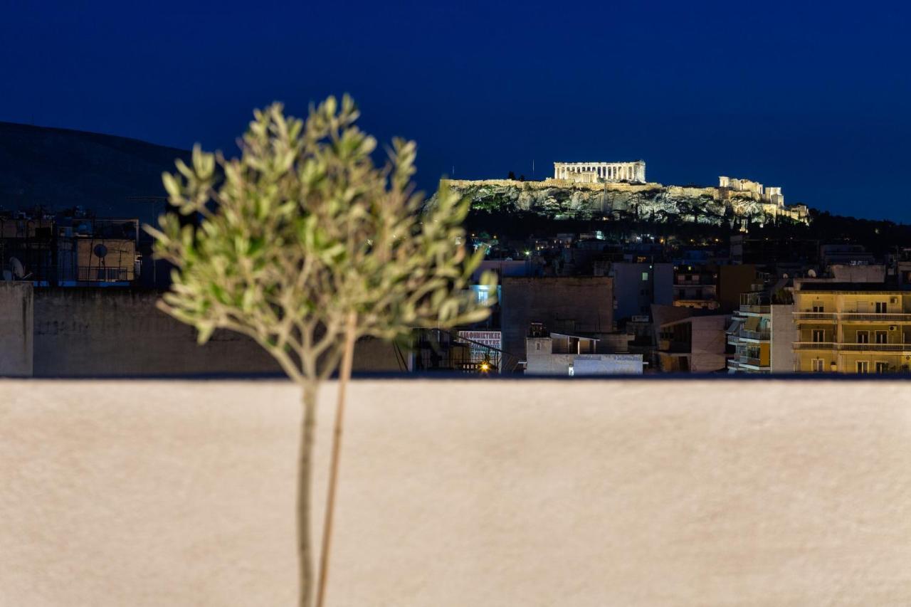 Private Jacuzzi & Acropolis View - The Loft Athena Bagian luar foto