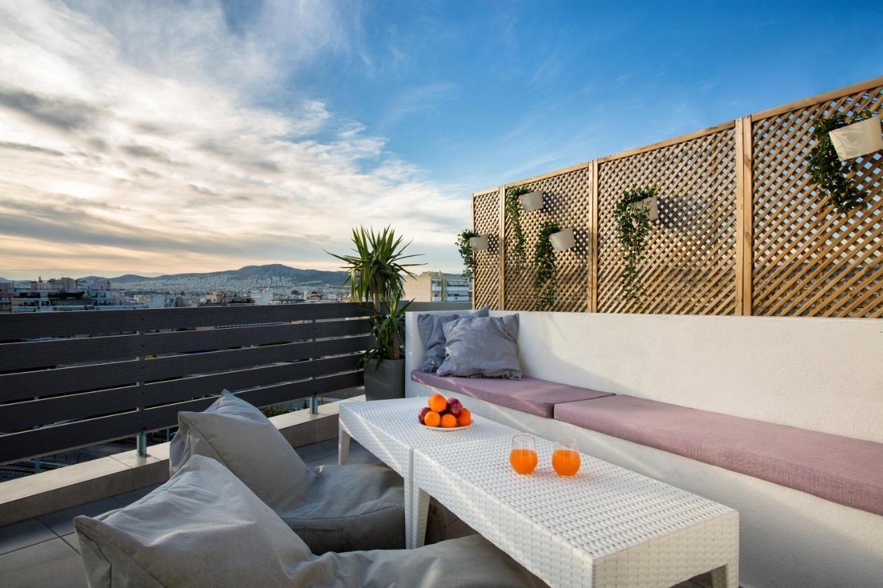 Private Jacuzzi & Acropolis View - The Loft Athena Bagian luar foto